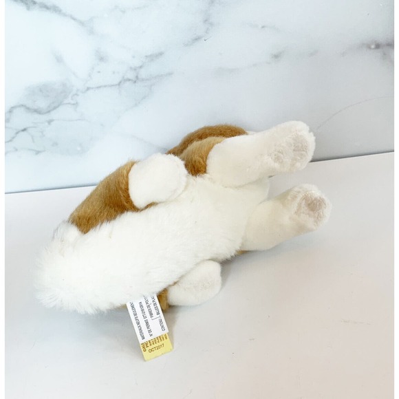 Aurora World Miyoni Bunny Rabbit Stuffed Animal Plush 8 Inch Brown White - Picture 7 of 9